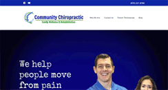 Desktop Screenshot of lewisvillechiroforyou.com